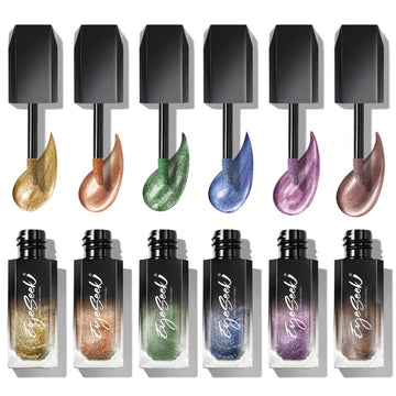 Eyeseek Colorful Summer Liquid Glitter Eyeshadow(6pcs)